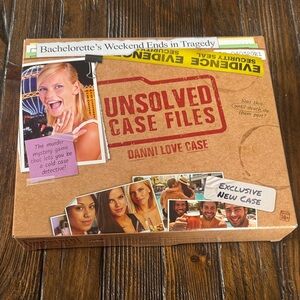 Unsolved Case Files: Danni Love Case Board Game